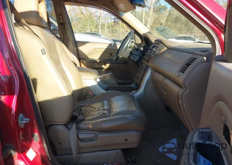 2005 Honda Pilot Ex-L из США, поврежденный, VIN 2HKYF18555H517778